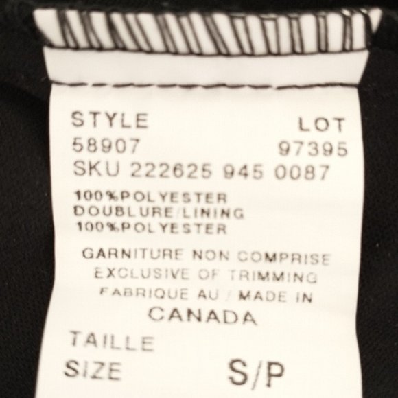 Women's Le Chateau size S safari style strapless dress - made in Canada - Picture 12 of 12